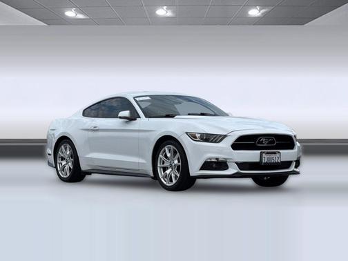 Black 2015 Ford Mustang EcoBoost Premium