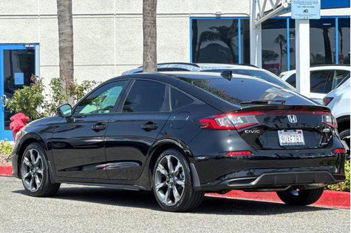 Crystal Black Pearl 2025 Honda Civic Hybrid Sport Touring