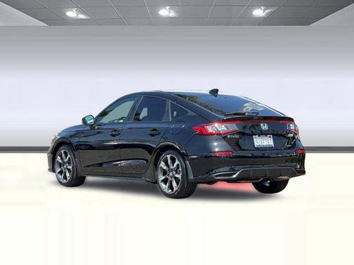 Crystal Black Pearl 2025 Honda Civic Hybrid Sport Touring