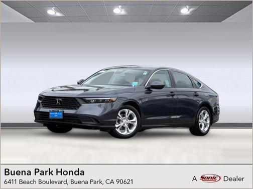 Crystal Black Pearl 2024 Honda Accord LX 1.5T