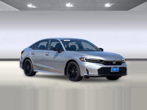 Solar Silver Metallic 2026 Honda Civic Sport