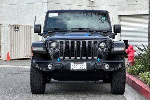Black Clearcoat 2023 Jeep Wrangler 4xe Rubicon