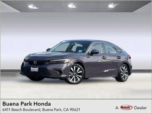 Purple 2024 Honda Civic EX-L