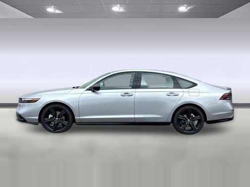 Solar Silver Metallic 2026 Honda Accord Hybrid Sport-L
