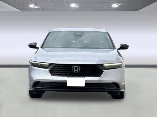 Solar Silver Metallic 2026 Honda Accord Hybrid Sport-L