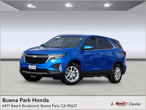 Riptide Blue Metallic 2024 Chevrolet Equinox 1LT