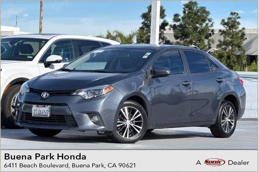 2016 Toyota Corolla LE Plus