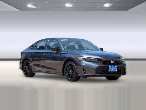 Meteorite Gray Metallic 2026 Honda Civic Sport