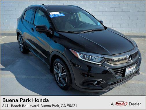 Crystal Black Pearl 2022 Honda HR-V EX