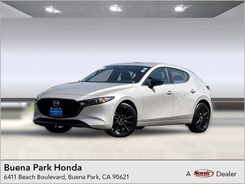 Platinum Quartz Metallic 2024 Mazda Mazda3 2.5 S Select Sport