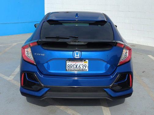 Aegean Blue Metallic 2020 Honda Civic EX