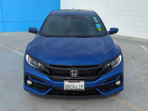 Aegean Blue Metallic 2020 Honda Civic EX