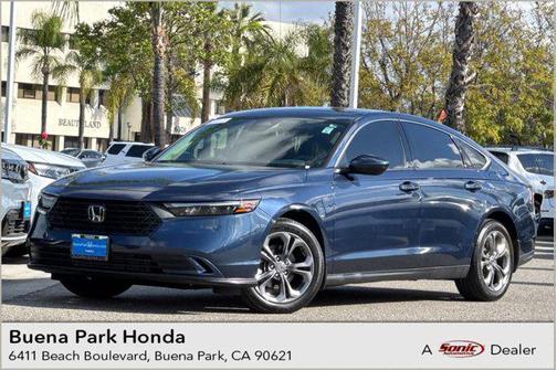 Canyon River Blue Metallic 2023 Honda Accord EX