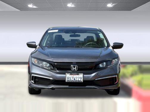 Gray 2021 Honda Civic LX