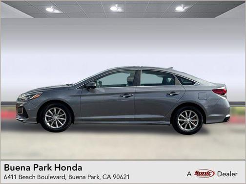 Machine Gray 2019 Hyundai SONATA SE
