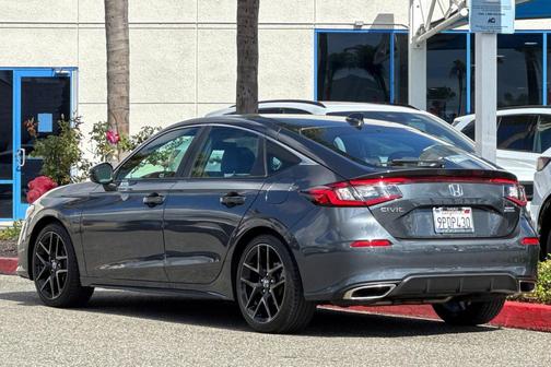 Gray 2024 Honda Civic Sport Touring