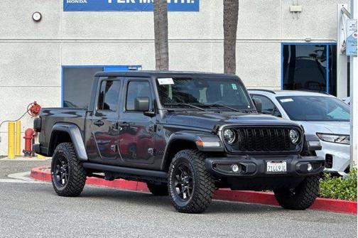 Granite Crystal Metallic Clearcoat 2025 Jeep Gladiator Willys