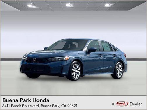 Blue Lagoon Pearl 2026 Honda Civic LX