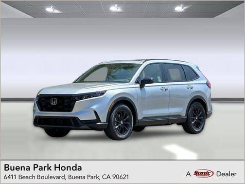 Solar Silver Metallic 2026 Honda CR-V Hybrid Sport FWD