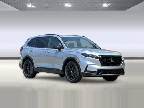 Solar Silver Metallic 2026 Honda CR-V Hybrid Sport FWD