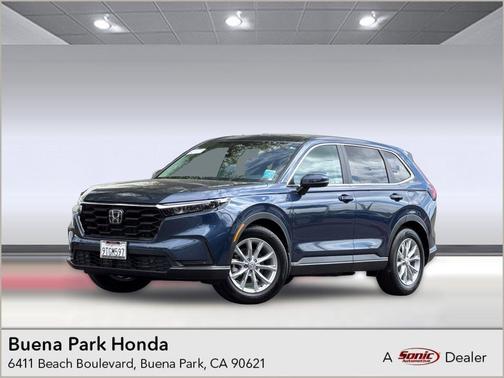 Canyon River Blue Metallic 2025 Honda CR-V EX-L 2WD
