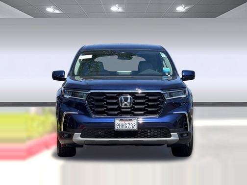 Obsidian Blue Pearl 2023 Honda Pilot 2WD EX-L 7 Passenger
