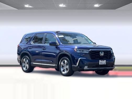 Obsidian Blue Pearl 2023 Honda Pilot 2WD EX-L 7 Passenger