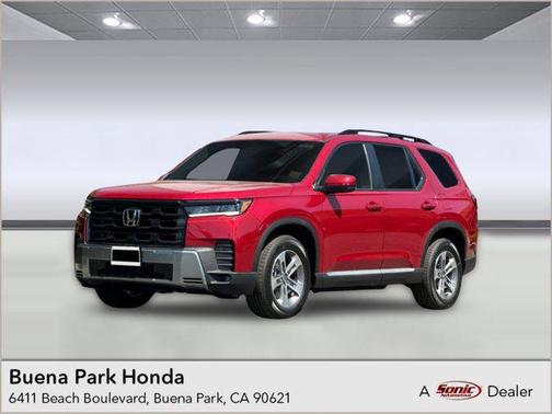 Radiant Red Metallic II 2026 Honda Pilot EX-L