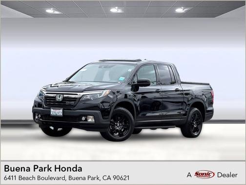 Crystal Black Pearl 2019 Honda Ridgeline Black