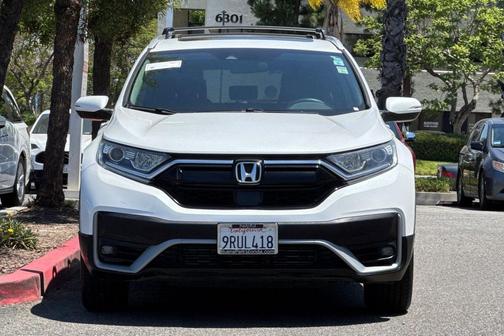 Platinum White Pearl 2021 Honda CR-V 2WD EX