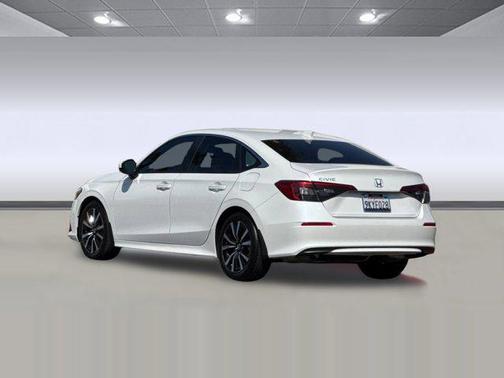 Platinum White Pearl 2024 Honda Civic EX