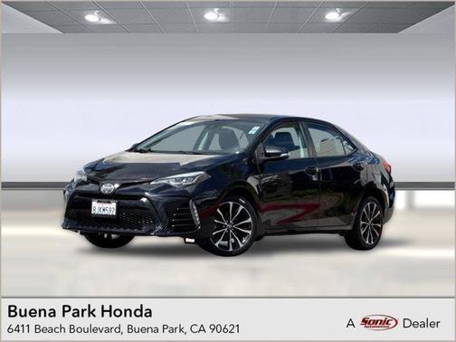 Black Sand Pearl 2019 Toyota Corolla SE