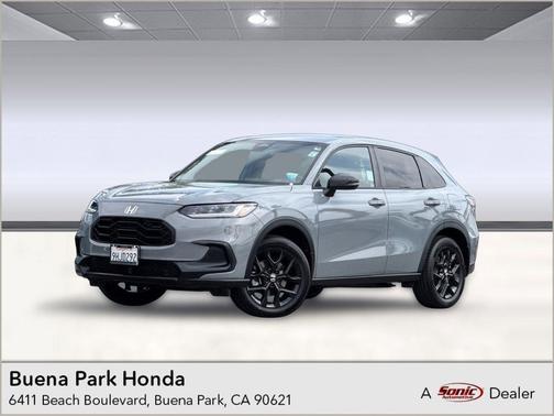 Urban Gray Pearl 2024 Honda HR-V Sport