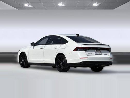 Platinum White Pearl 2024 Honda Accord Hybrid Sport-L