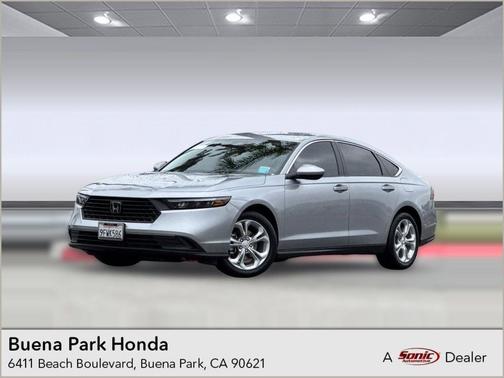 Lunar Silver Metallic 2023 Honda Accord LX 1.5T