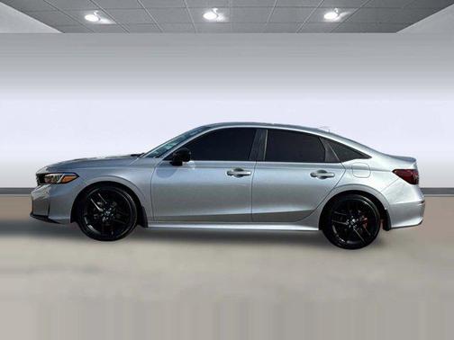 Solar Silver Metallic 2025 Honda Civic Sport