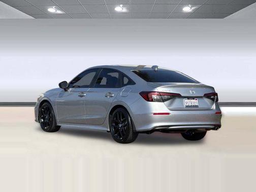 Solar Silver Metallic 2025 Honda Civic Sport