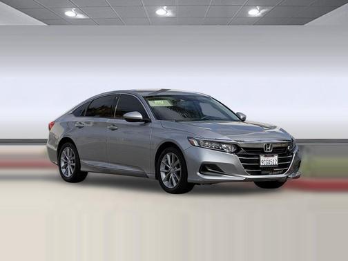 Lunar Silver Metallic 2021 Honda Accord LX 1.5T
