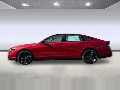 Radiant Red Metallic 2026 Honda Accord Hybrid Sport-L