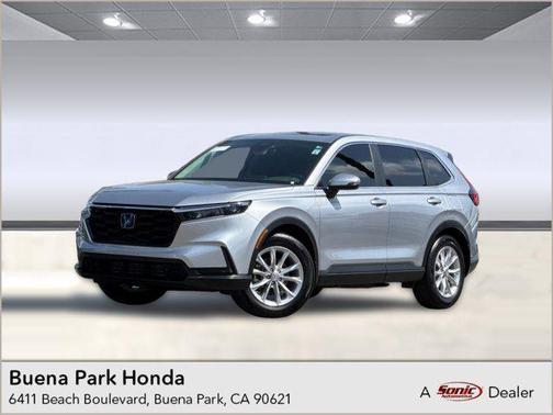 Lunar Silver Metallic 2024 Honda CR-V EX-L 2WD