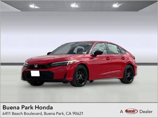 Rallye Red 2026 Honda Civic Sport