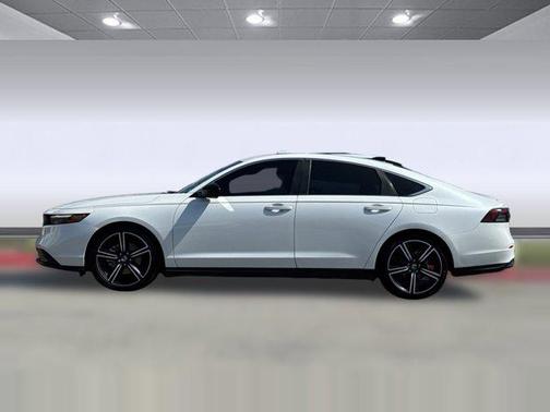 Platinum White Pearl 2023 Honda Accord Hybrid Sport