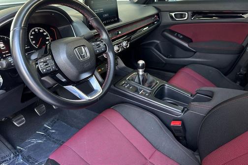 Platinum White Pearl 2024 Honda Civic Si Base