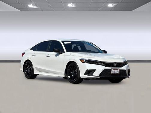 Platinum White Pearl 2024 Honda Civic Si Base