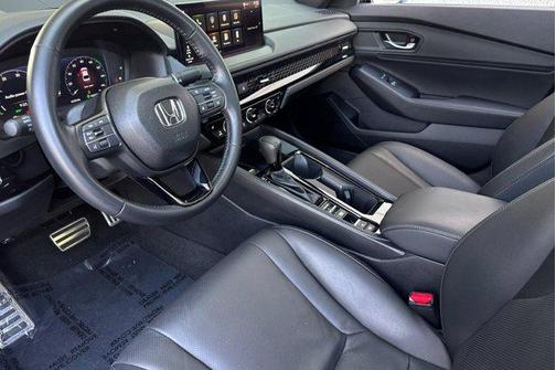 Crystal Black Pearl 2025 Honda Accord Hybrid Sport-L