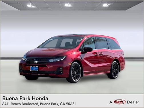Radiant Red Metallic II 2026 Honda Odyssey Sport-L