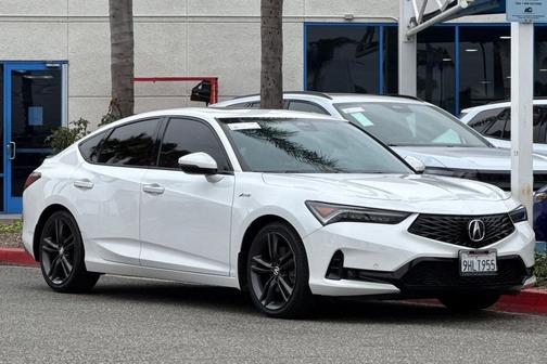 Platinum White Pearl 2024 Acura Integra A-SPEC Technology