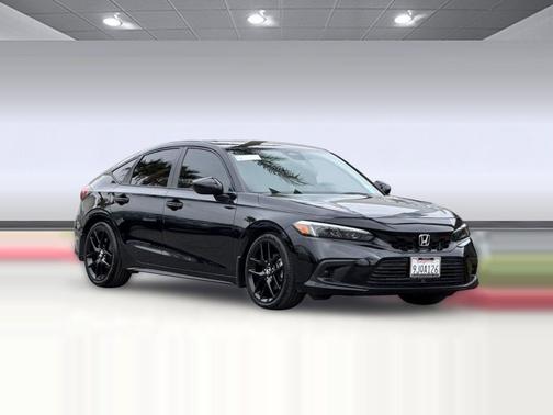 Crystal Black Pearl 2024 Honda Civic Sport