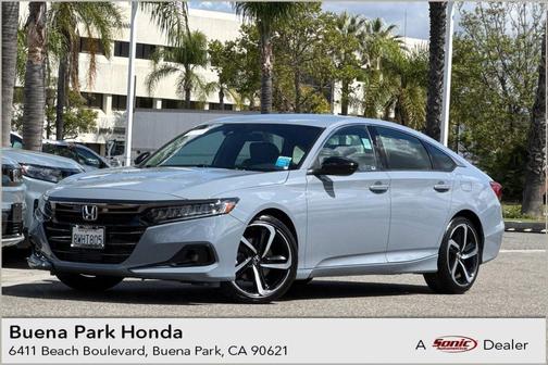 Sonic Gray Pearl 2021 Honda Accord Sport 1.5T