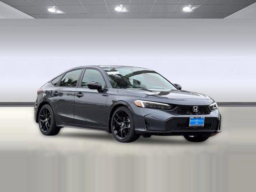 Meteorite Gray Metallic 2026 Honda Civic Sport